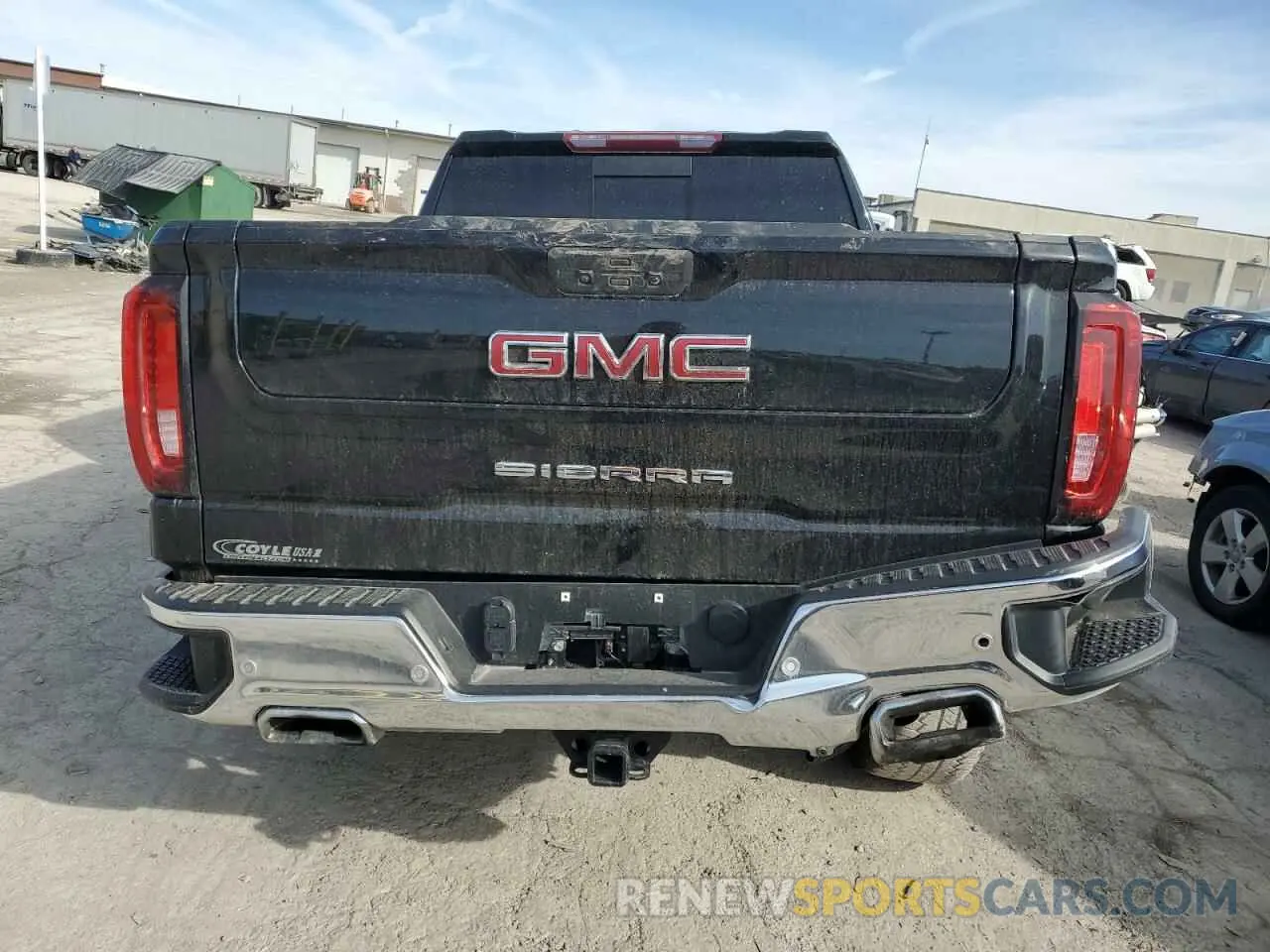 6 fotografías del automóvil dañado 3GTU9DED4NG152053 GMC SIERRA 2022