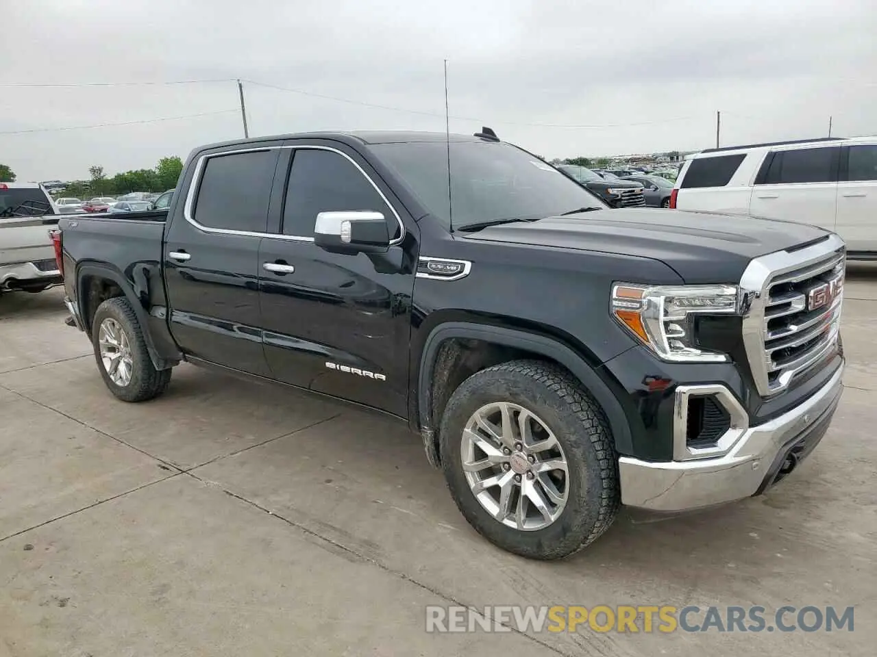 4 fotografías del automóvil dañado 3GTU9DED4NG192729 GMC SIERRA 2022
