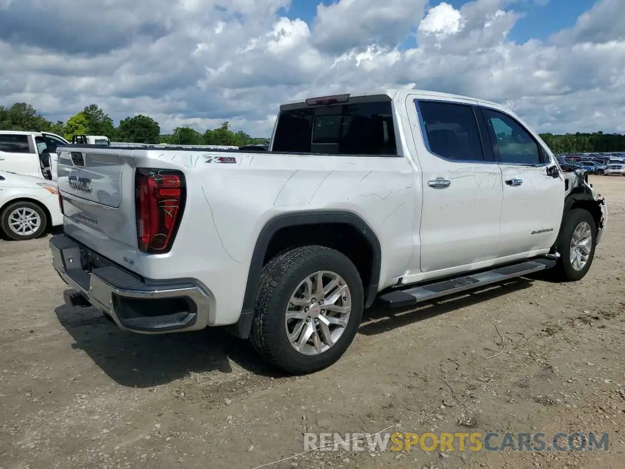 3 fotografías del automóvil dañado 3GTU9DED8NG142089 GMC SIERRA 2022