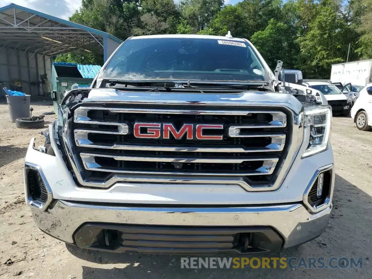 5 fotografías del automóvil dañado 3GTU9DED8NG142089 GMC SIERRA 2022