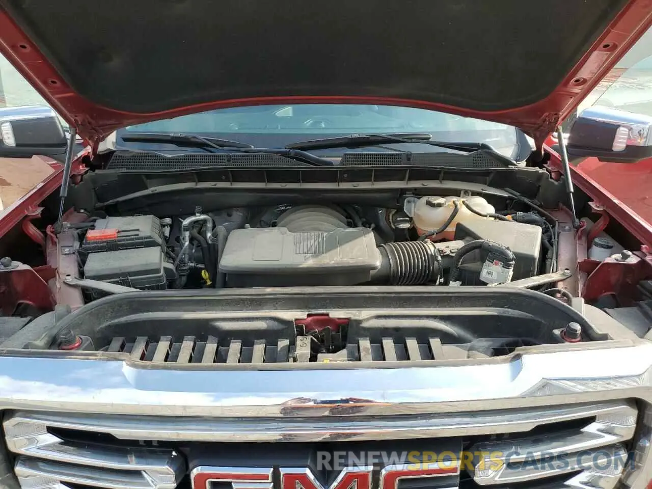 11 fotografías del automóvil dañado 3GTU9DEL7NG115182 GMC SIERRA 2022