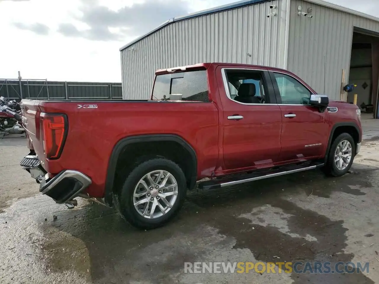 3 fotografías del automóvil dañado 3GTU9DEL7NG115182 GMC SIERRA 2022