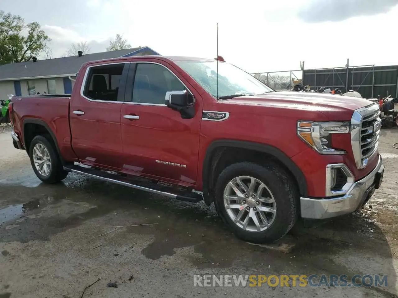 4 fotografías del automóvil dañado 3GTU9DEL7NG115182 GMC SIERRA 2022