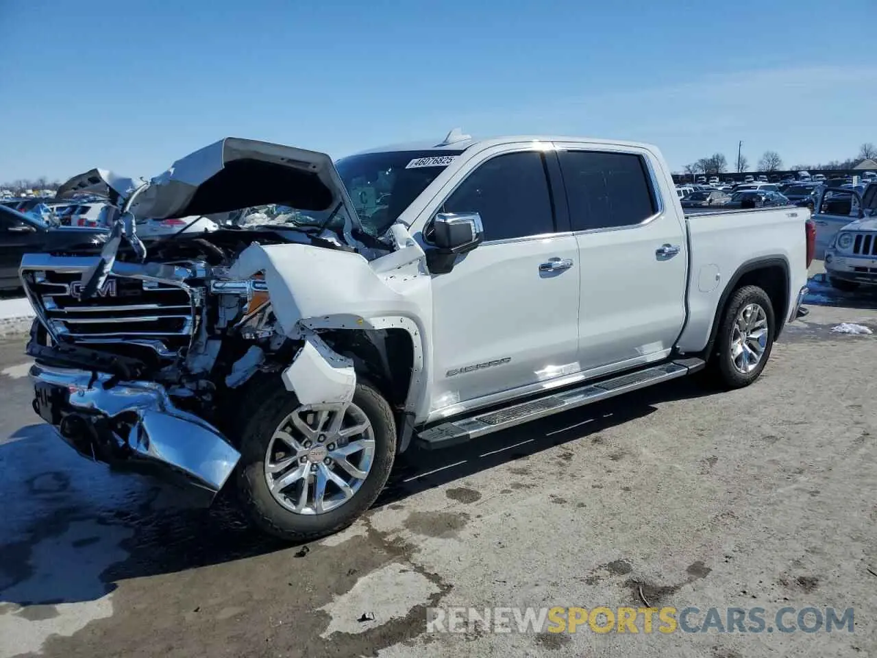 1 fotografías del automóvil dañado 3GTU9DEL9NG112185 GMC SIERRA 2022