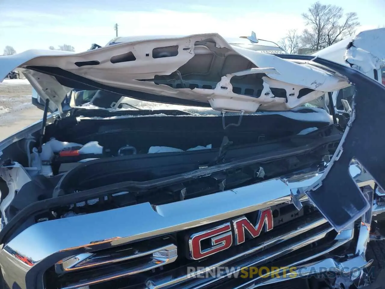 13 fotografías del automóvil dañado 3GTU9DEL9NG112185 GMC SIERRA 2022