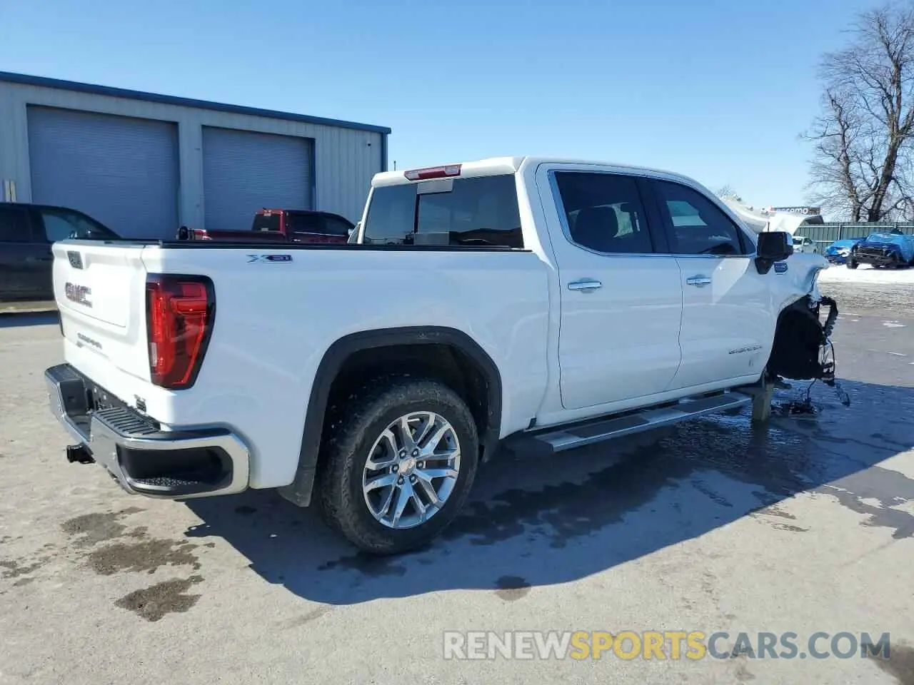 3 fotografías del automóvil dañado 3GTU9DEL9NG112185 GMC SIERRA 2022