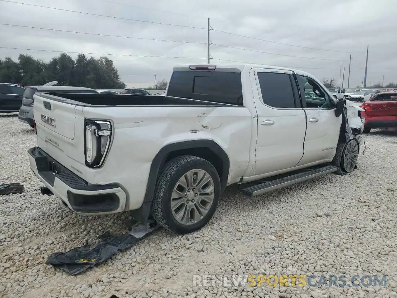3 fotografías del automóvil dañado 3GTU9FEL8NG168307 GMC SIERRA 2022