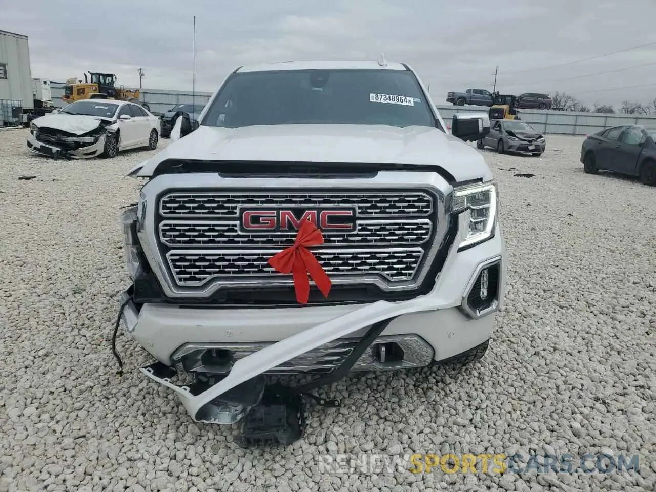 5 fotografías del automóvil dañado 3GTU9FEL8NG168307 GMC SIERRA 2022