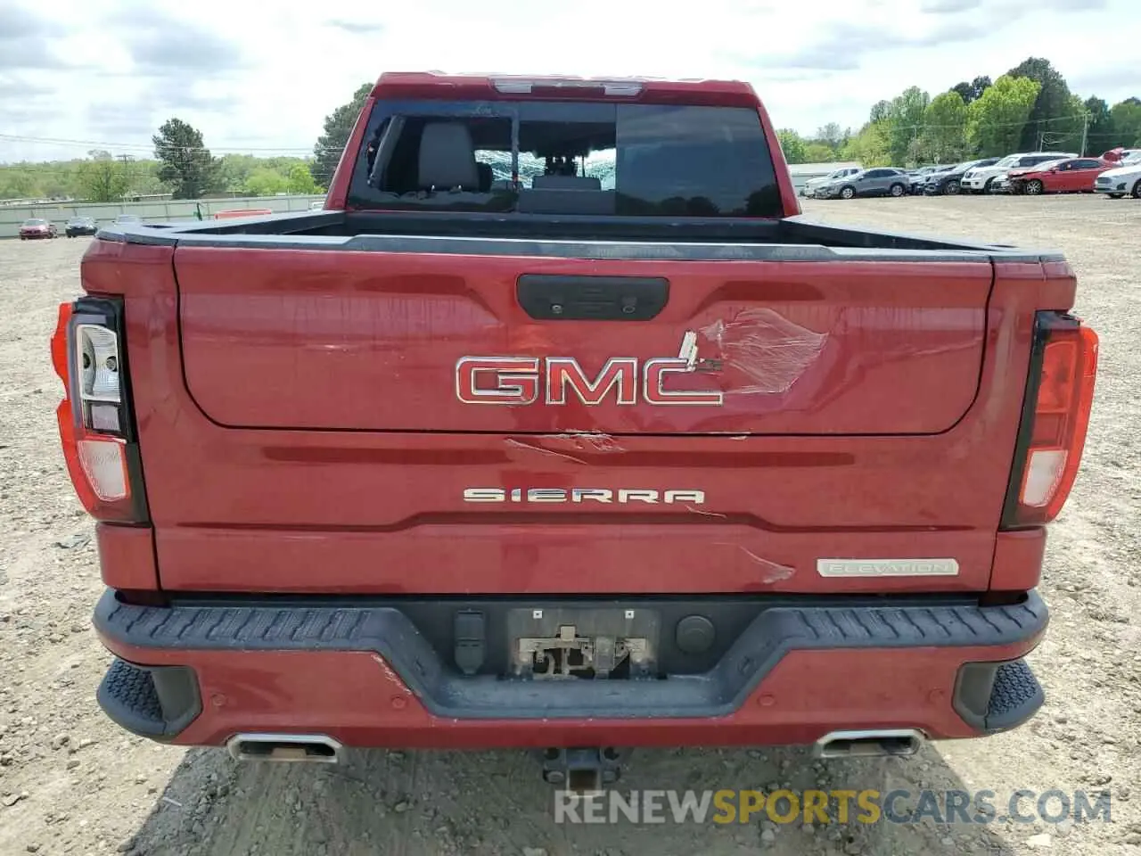 6 fotografías del automóvil dañado 3GTUUCED8NG610251 GMC SIERRA 2022