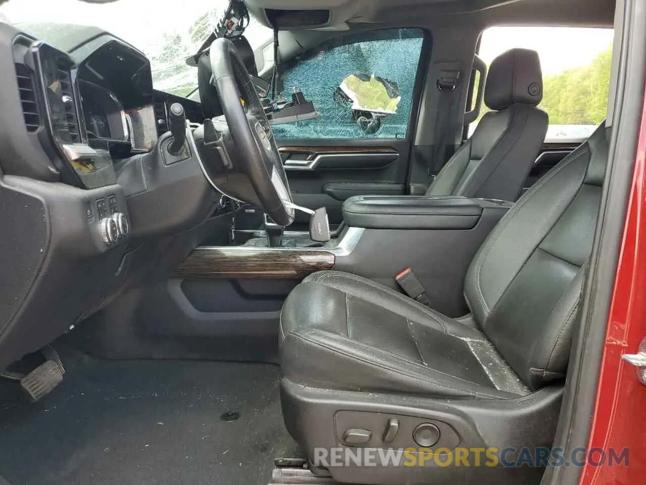 7 fotografías del automóvil dañado 3GTUUCED8NG610251 GMC SIERRA 2022