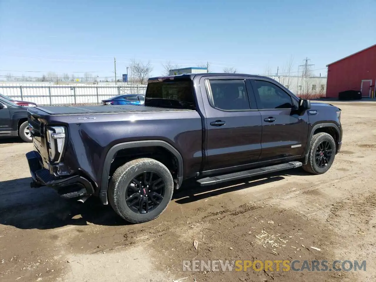 3 fotografías del automóvil dañado 3GTUUCED8NG652645 GMC SIERRA 2022