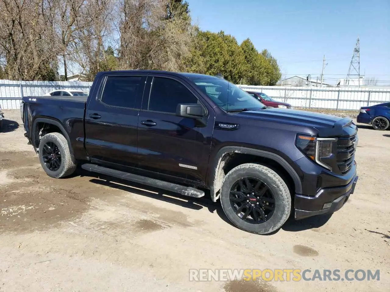 4 fotografías del automóvil dañado 3GTUUCED8NG652645 GMC SIERRA 2022