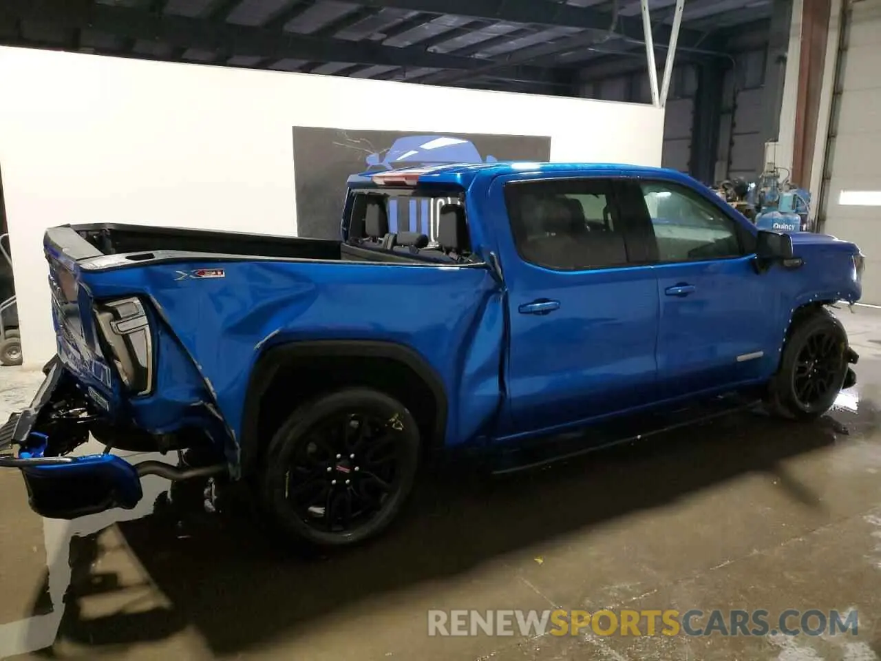 3 fotografías del automóvil dañado 3GTUUCEDXNG585479 GMC SIERRA 2022