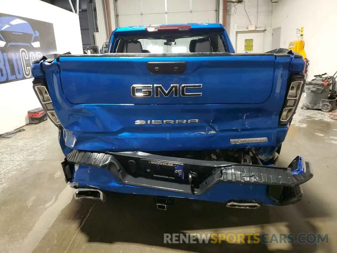 6 fotografías del automóvil dañado 3GTUUCEDXNG585479 GMC SIERRA 2022