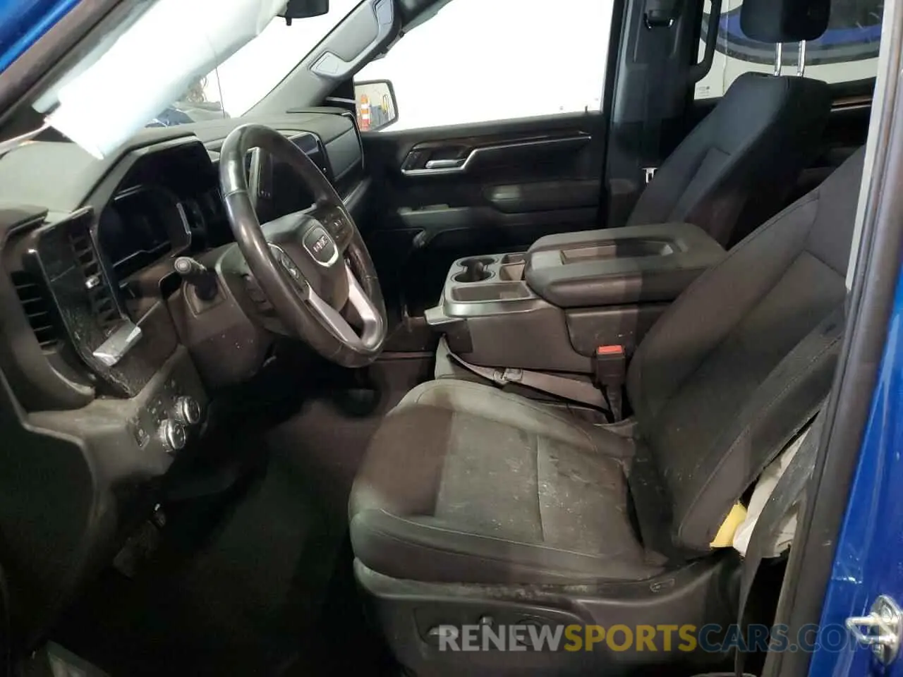 7 fotografías del automóvil dañado 3GTUUCEDXNG585479 GMC SIERRA 2022