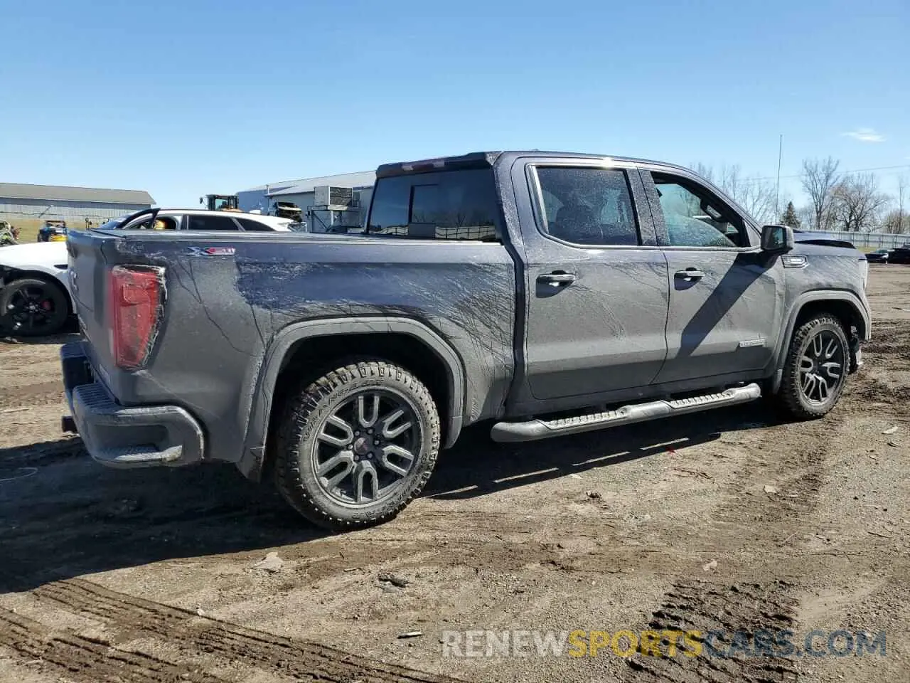 3 fotografías del automóvil dañado 3GTUUCET1NG564494 GMC SIERRA 2022