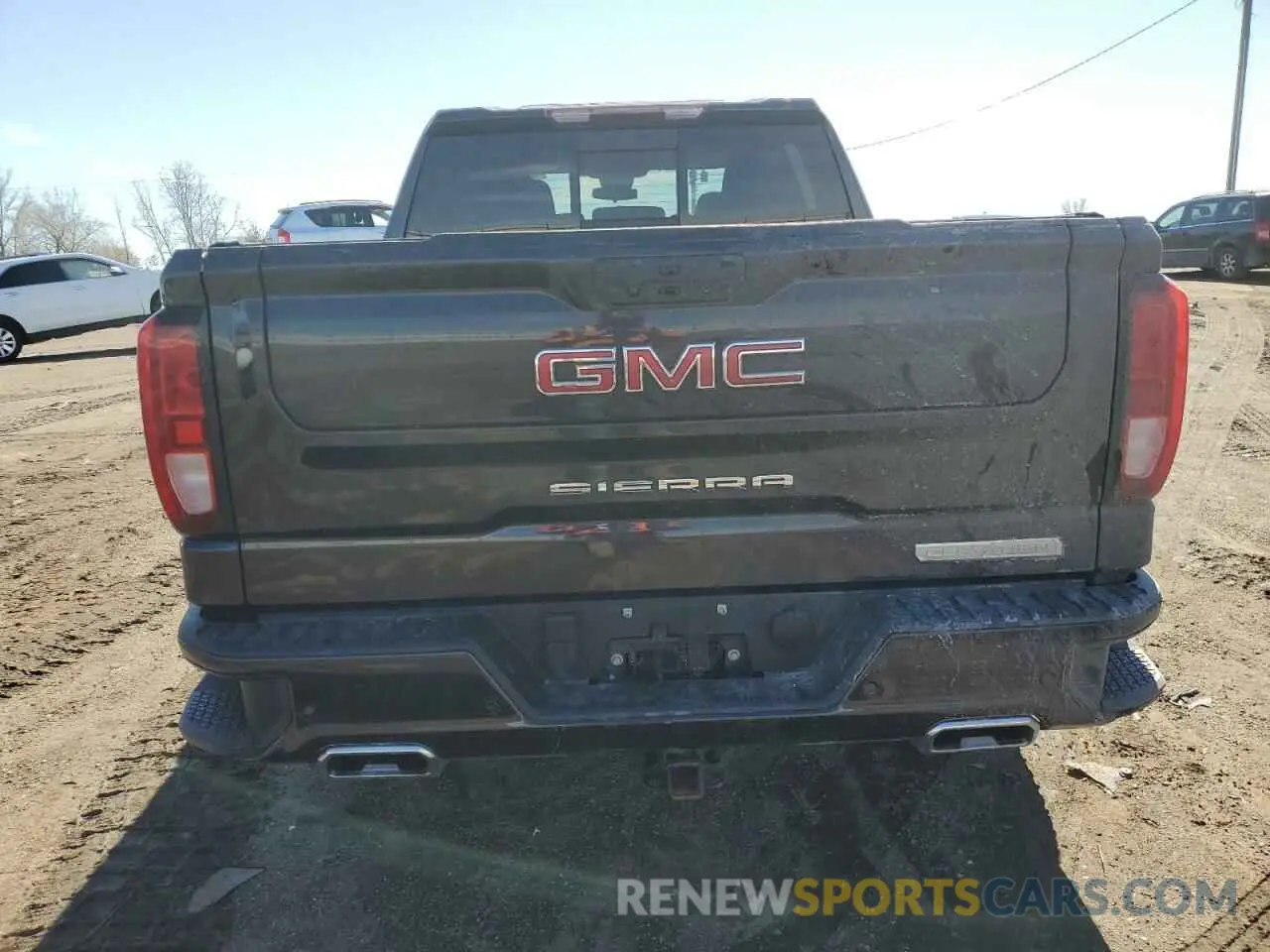 6 fotografías del automóvil dañado 3GTUUCET1NG564494 GMC SIERRA 2022