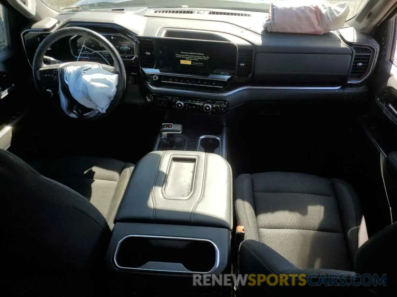 8 fotografías del automóvil dañado 3GTUUCET1NG564494 GMC SIERRA 2022
