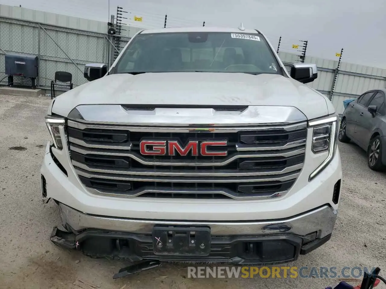 5 fotografías del automóvil dañado 3GTUUDEL0NG650305 GMC SIERRA 2022