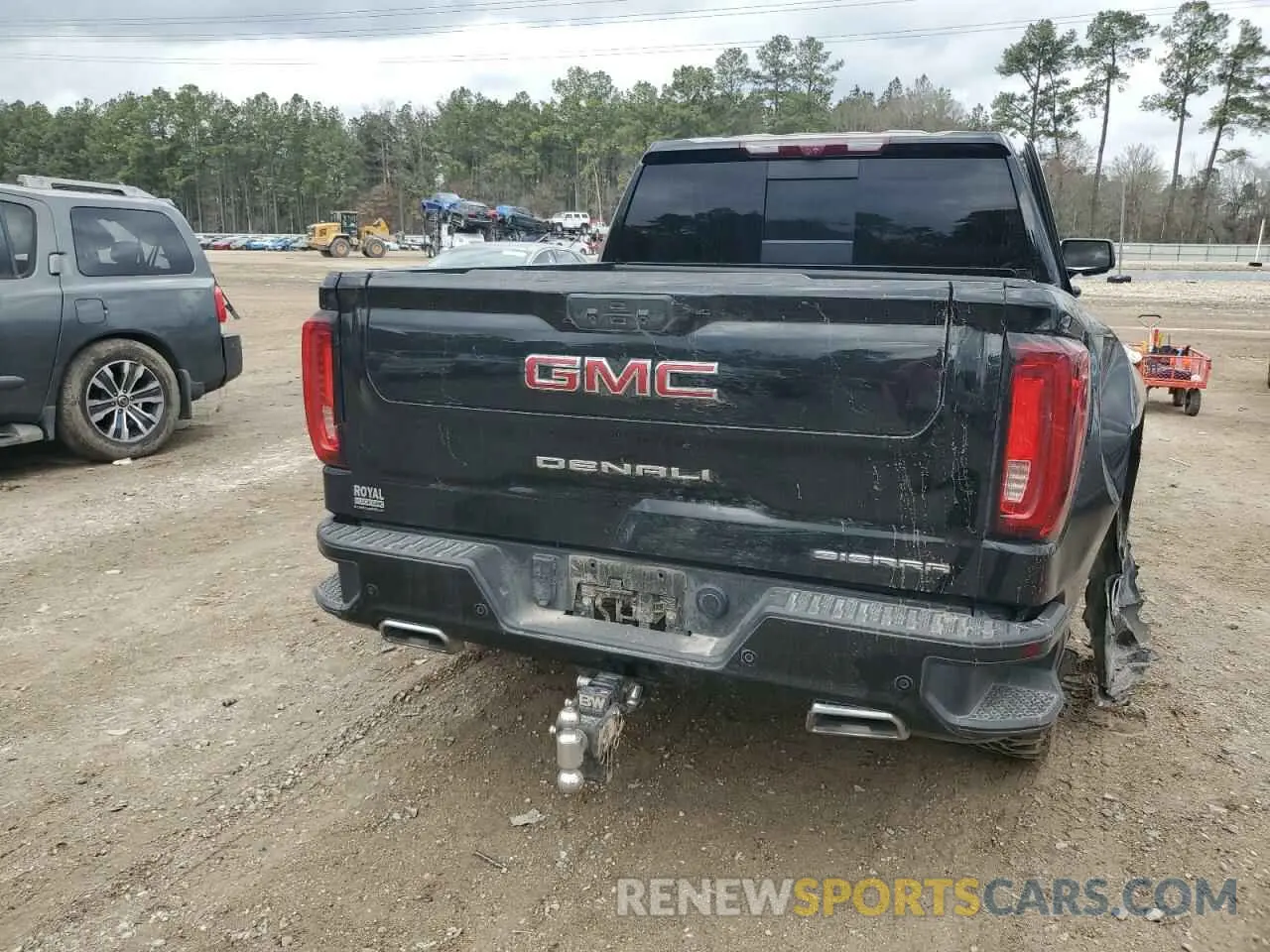 6 fotografías del automóvil dañado 3GTUUGEDXNG689669 GMC SIERRA 2022