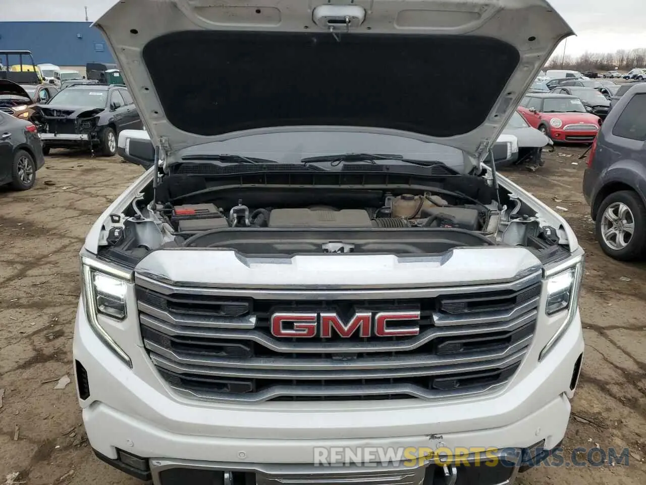13 fotografías del automóvil dañado 3GTUUGEL1NG528764 GMC SIERRA 2022