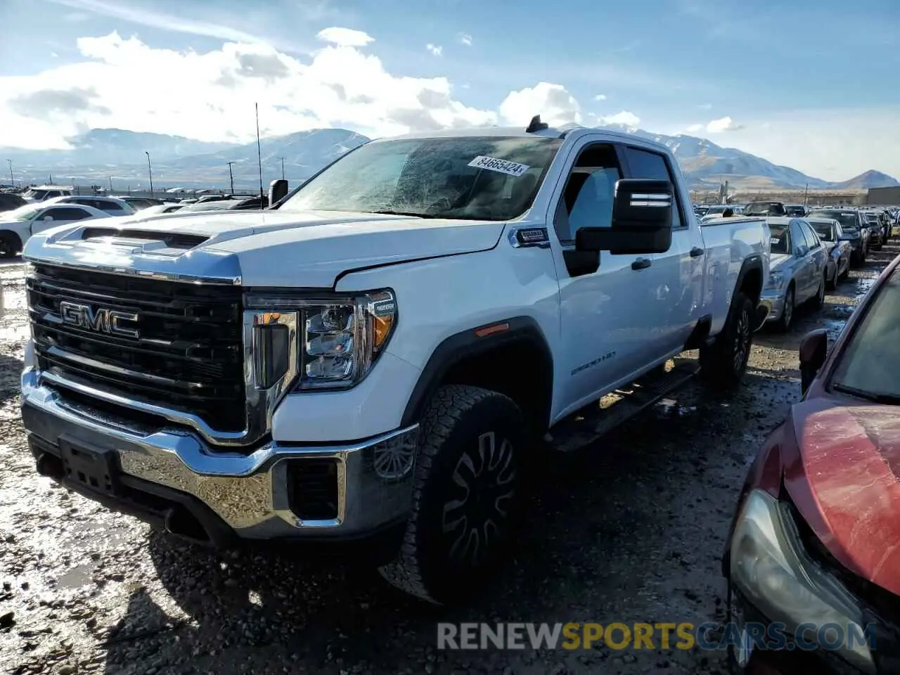 1 fotografías del automóvil dañado 1GT19LEY0PF182834 GMC SIERRA 2023