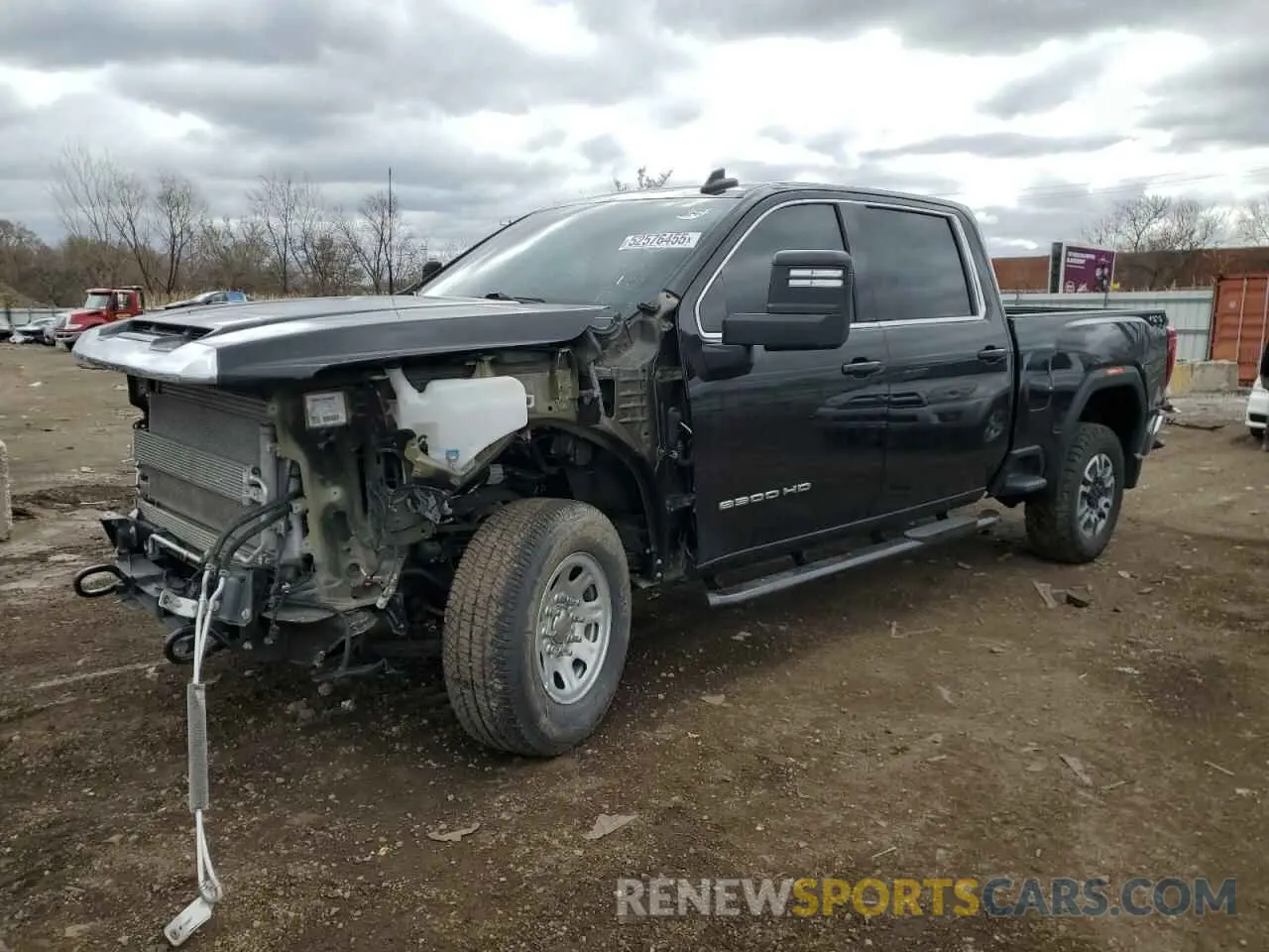 1 fotografías del automóvil dañado 1GT19MEY2PF133530 GMC SIERRA 2023