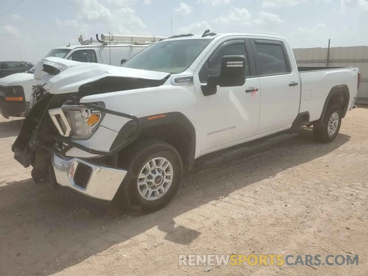 1 fotografías del automóvil dañado 1GT49LE70PF191604 GMC SIERRA 2023