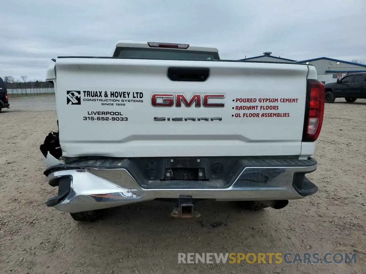 6 fotografías del automóvil dañado 1GT49LE75PF212494 GMC SIERRA 2023