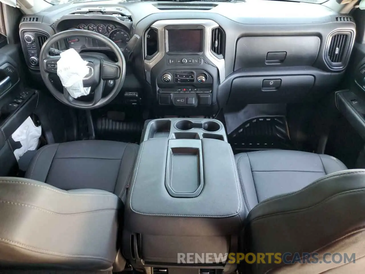 8 fotografías del automóvil dañado 1GT49LE76PF174578 GMC SIERRA 2023