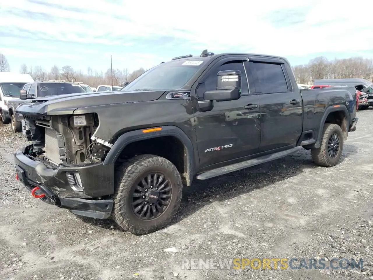 1 fotografías del automóvil dañado 1GT49PE70PF187396 GMC SIERRA 2023