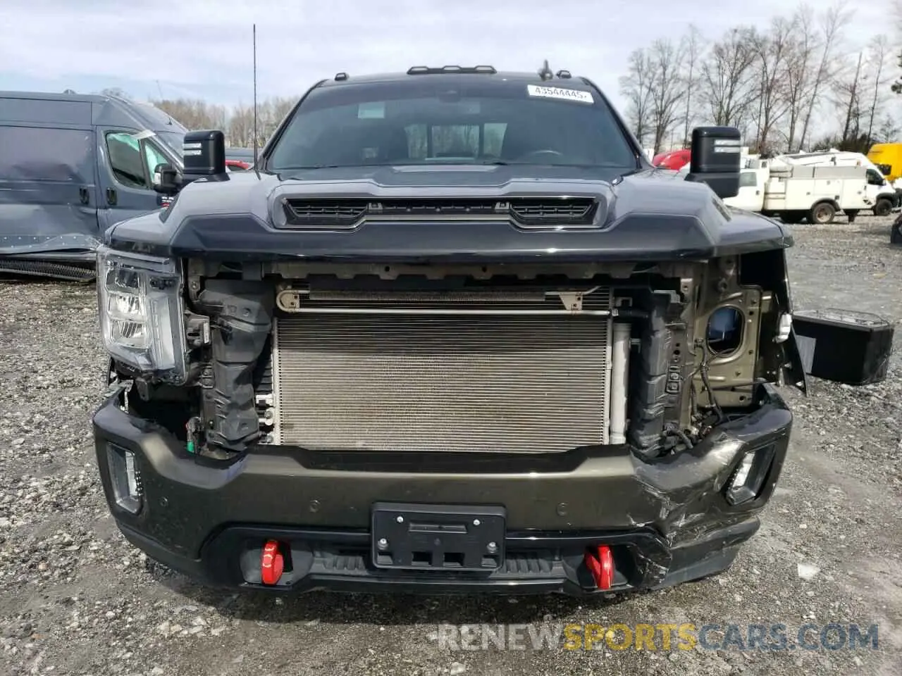 5 fotografías del automóvil dañado 1GT49PE70PF187396 GMC SIERRA 2023