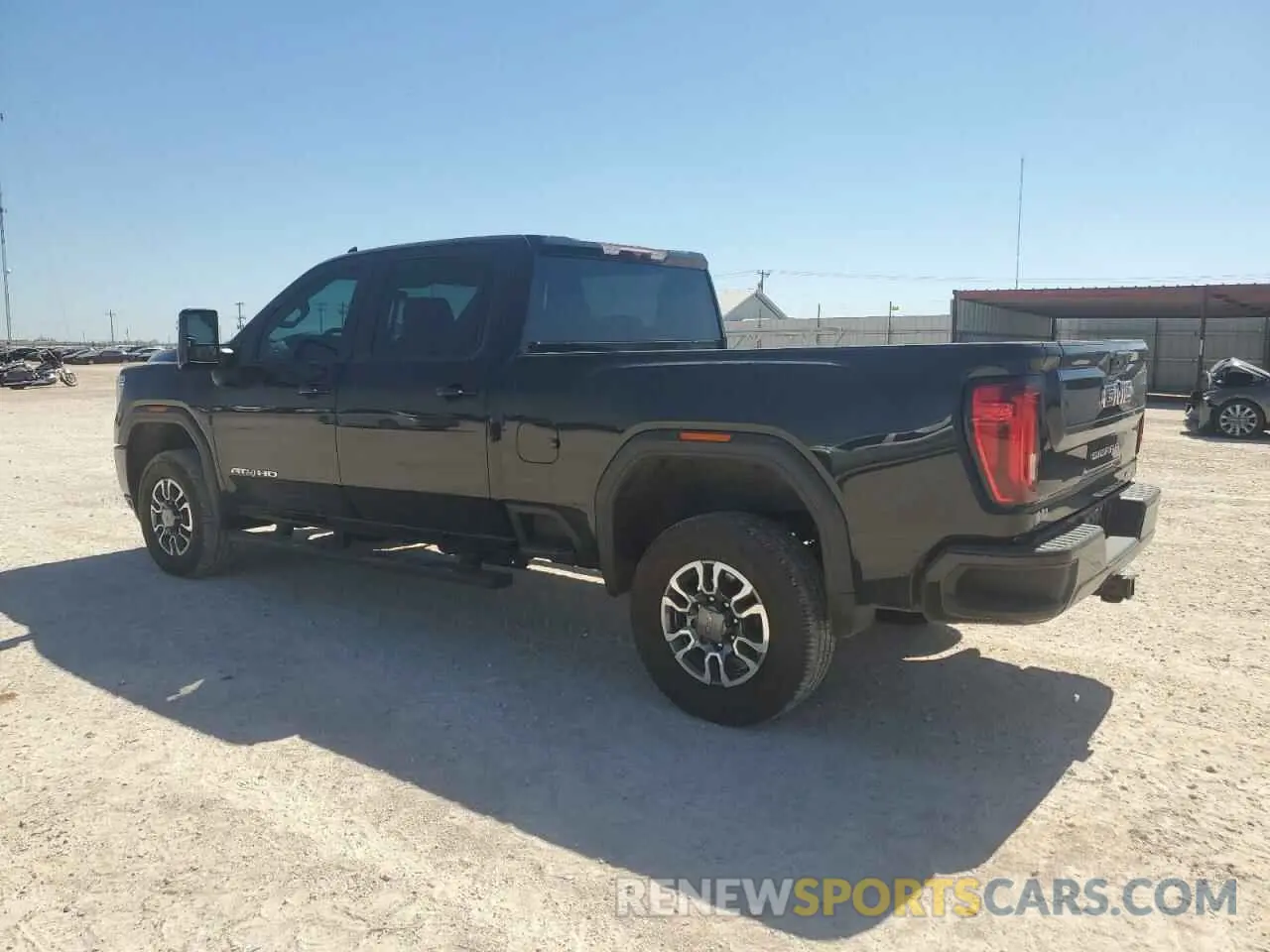 2 fotografías del automóvil dañado 1GT49PEY1PF164203 GMC SIERRA 2023