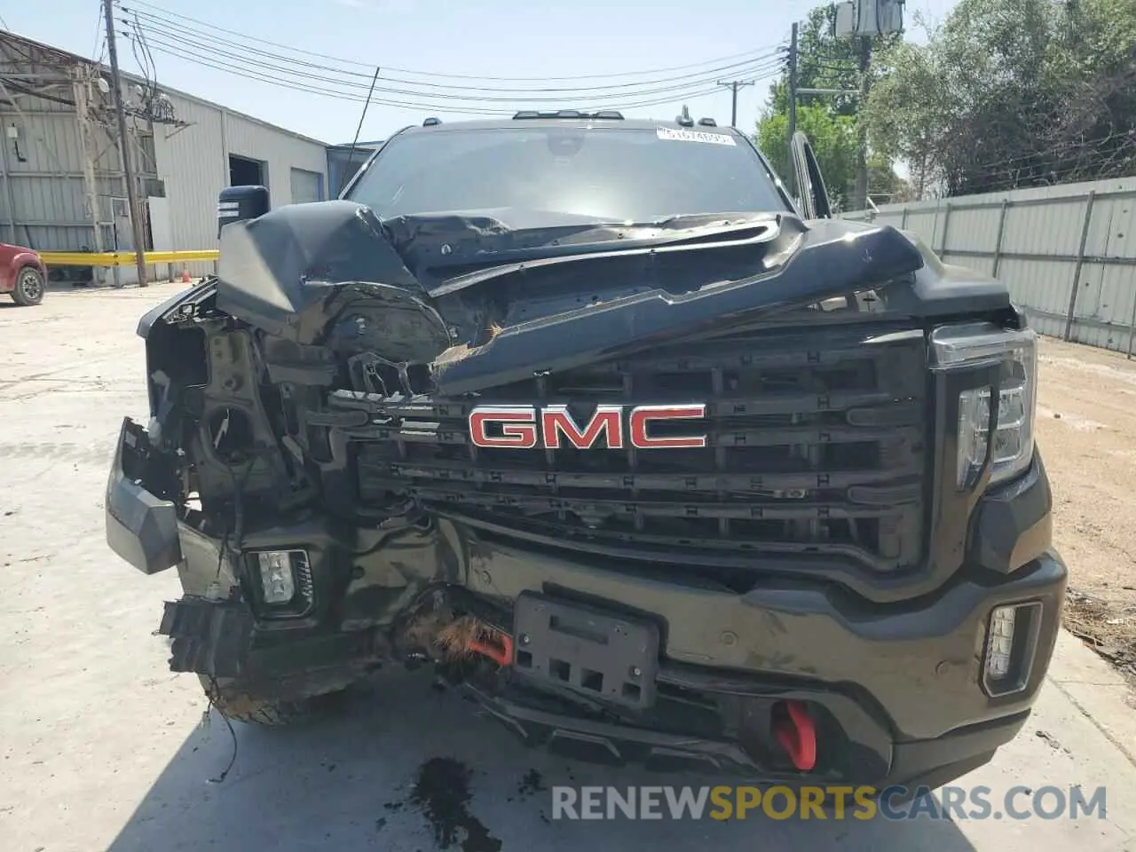 5 fotografías del automóvil dañado 1GT49PEY3PF225809 GMC SIERRA 2023