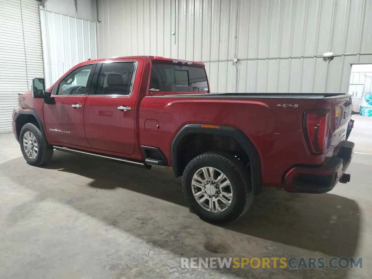 2 fotografías del automóvil dañado 1GT49RE71PF118518 GMC SIERRA 2023