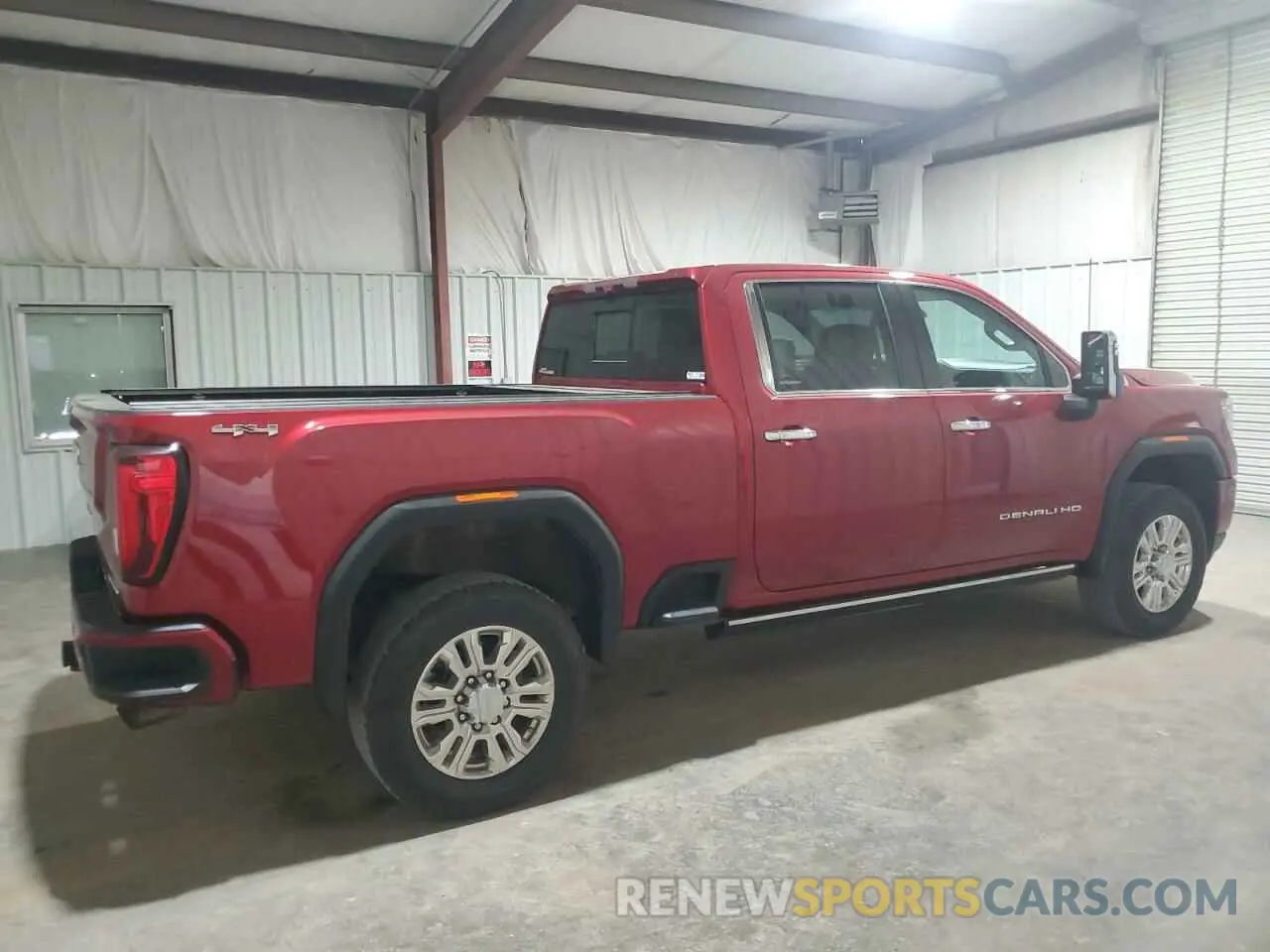 3 fotografías del automóvil dañado 1GT49RE71PF118518 GMC SIERRA 2023