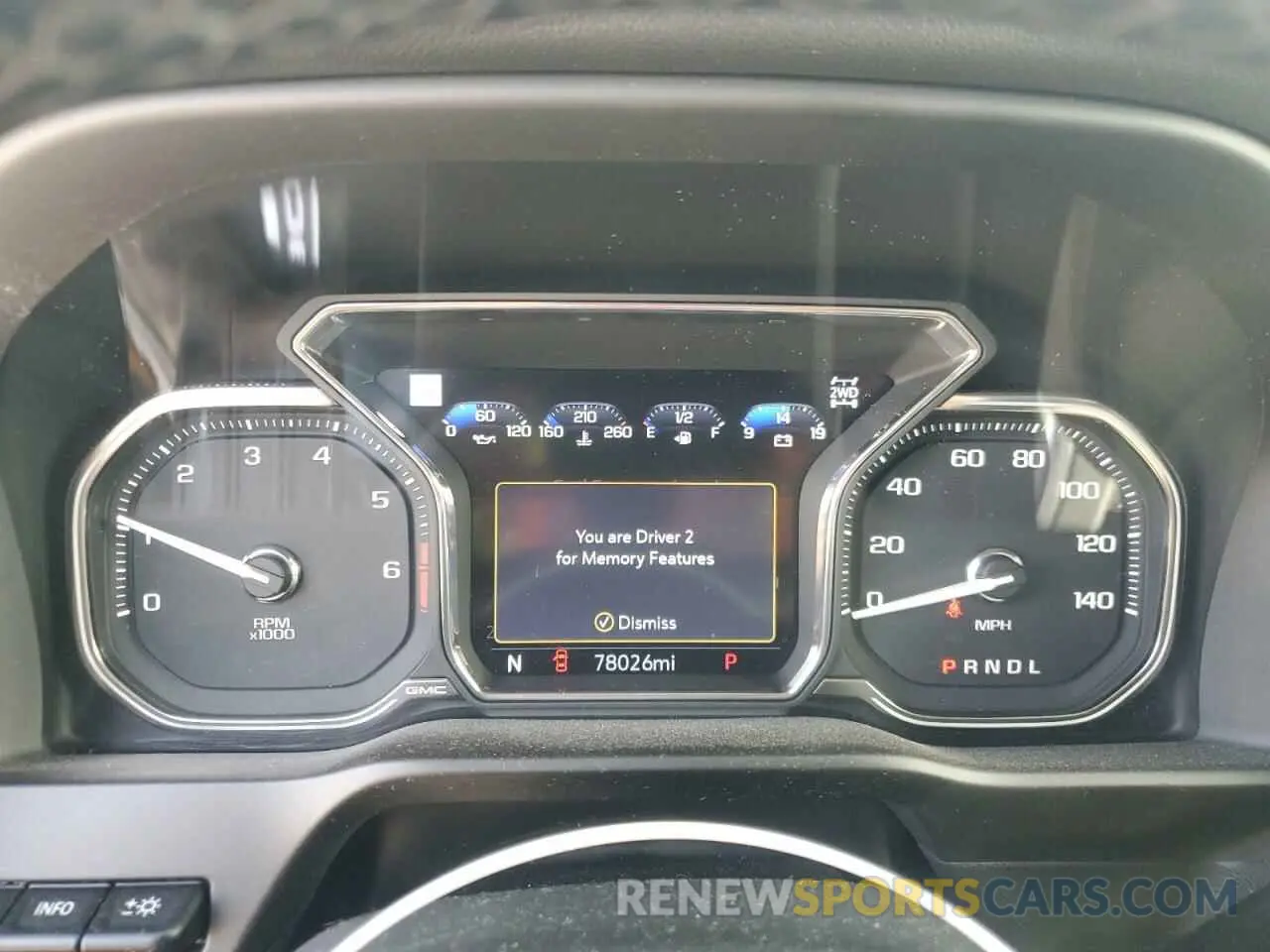 9 fotografías del automóvil dañado 1GT49RE71PF118518 GMC SIERRA 2023