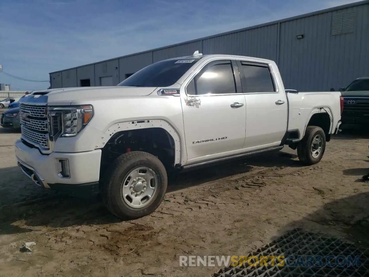 1 fotografías del automóvil dañado 1GT49REY0PF103436 GMC SIERRA 2023
