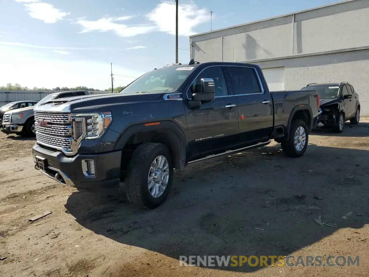 1 fotografías del automóvil dañado 1GT49REY2PF128287 GMC SIERRA 2023
