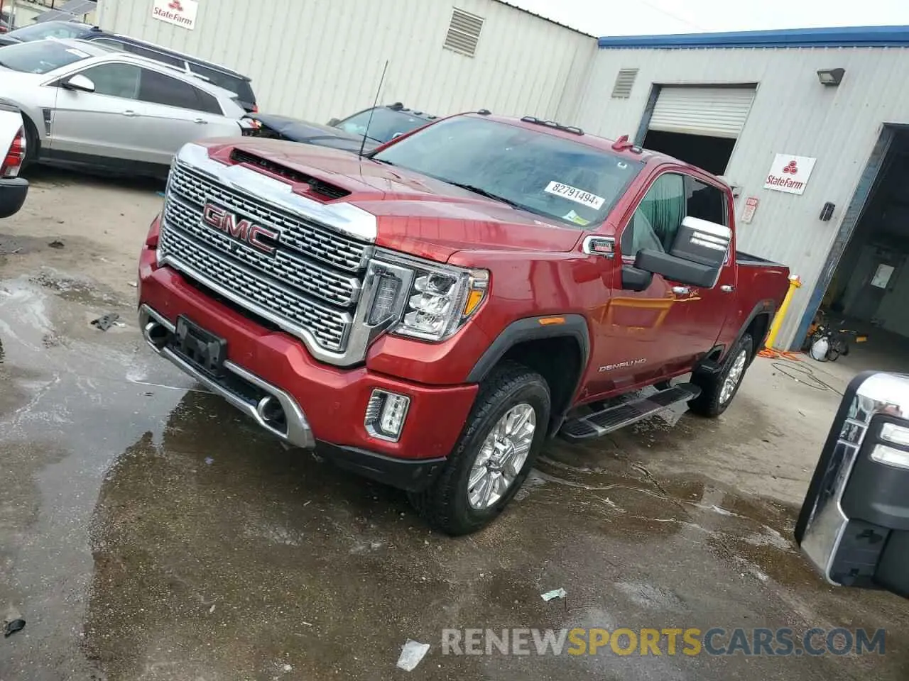 1 fotografías del automóvil dañado 1GT49REY4PF109482 GMC SIERRA 2023