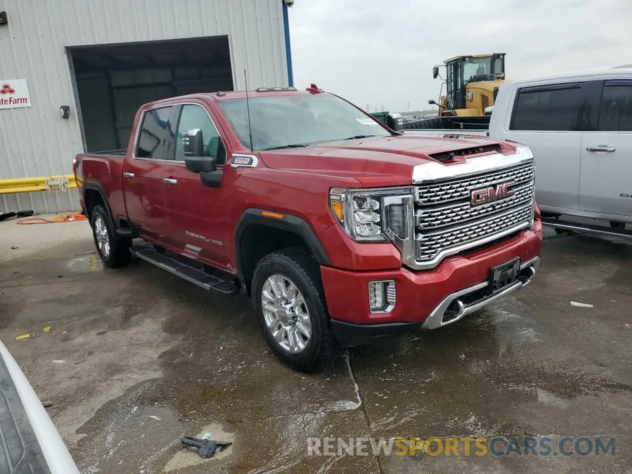 4 fotografías del automóvil dañado 1GT49REY4PF109482 GMC SIERRA 2023