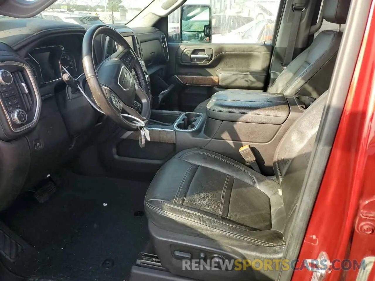 7 fotografías del automóvil dañado 1GT49REY4PF109482 GMC SIERRA 2023
