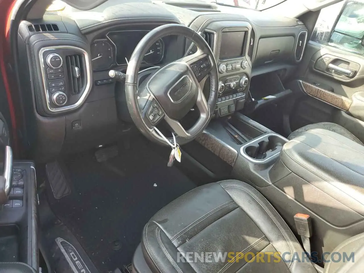 8 fotografías del automóvil dañado 1GT49REY4PF109482 GMC SIERRA 2023