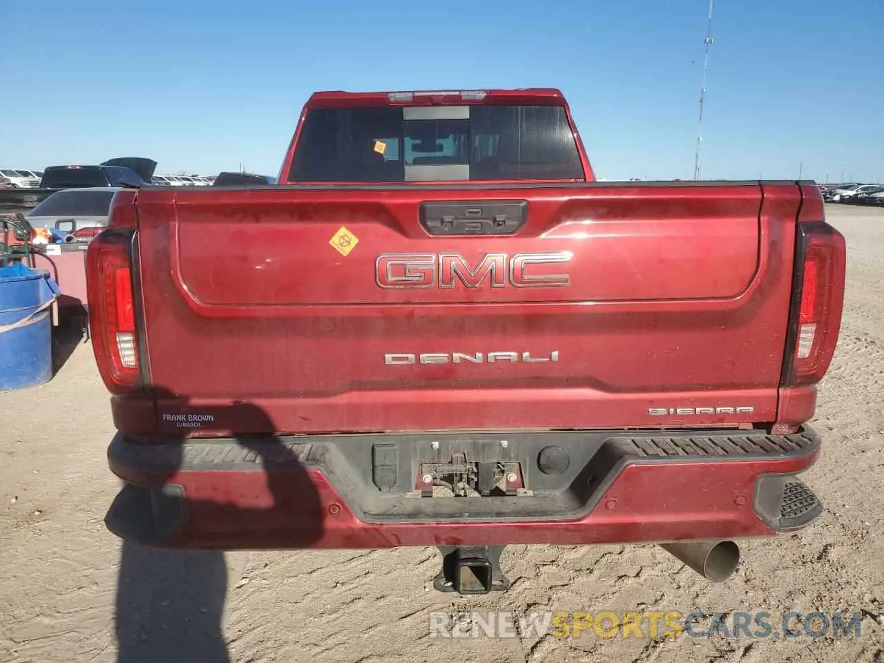 6 fotografías del automóvil dañado 1GT49REY6PF181834 GMC SIERRA 2023
