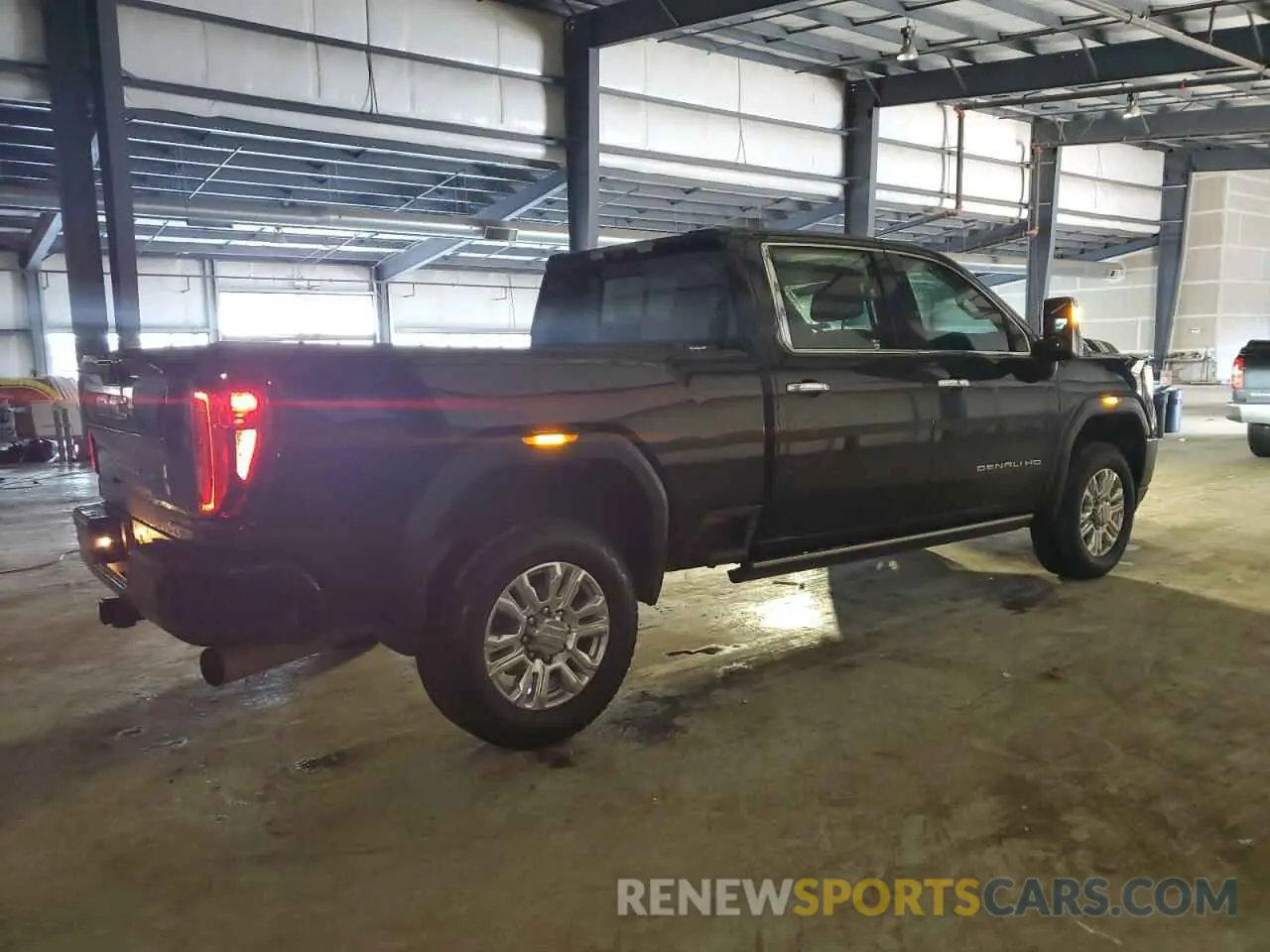 3 fotografías del automóvil dañado 1GT49REY8PF219385 GMC SIERRA 2023