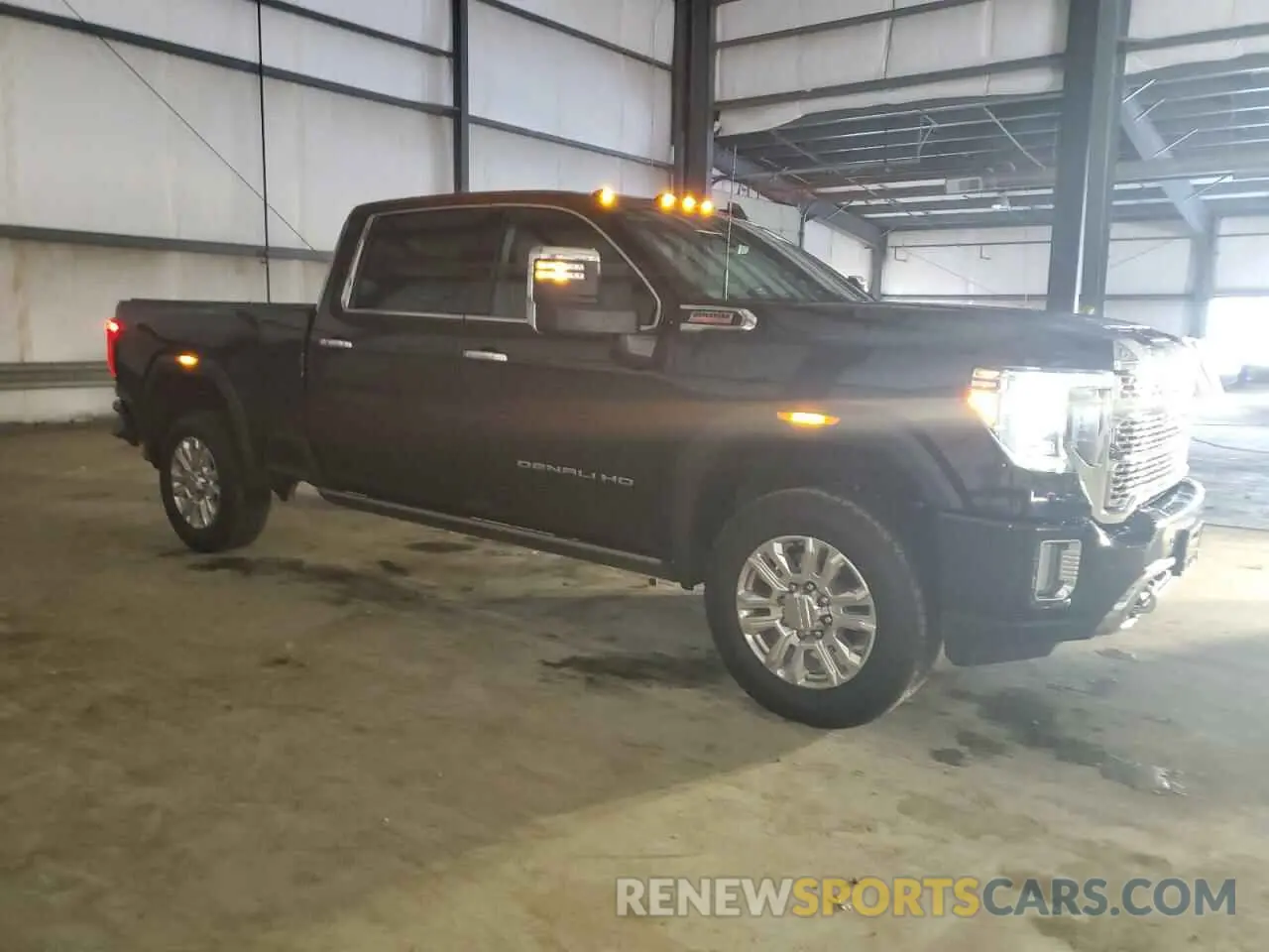 4 fotografías del automóvil dañado 1GT49REY8PF219385 GMC SIERRA 2023