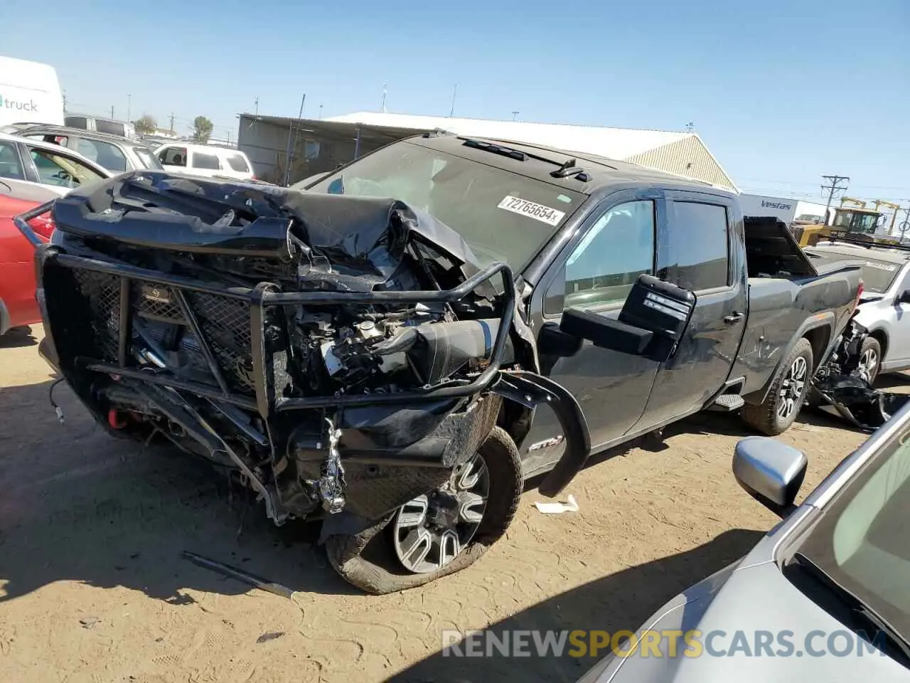1 fotografías del automóvil dañado 1GT49VEY1PF260918 GMC SIERRA 2023