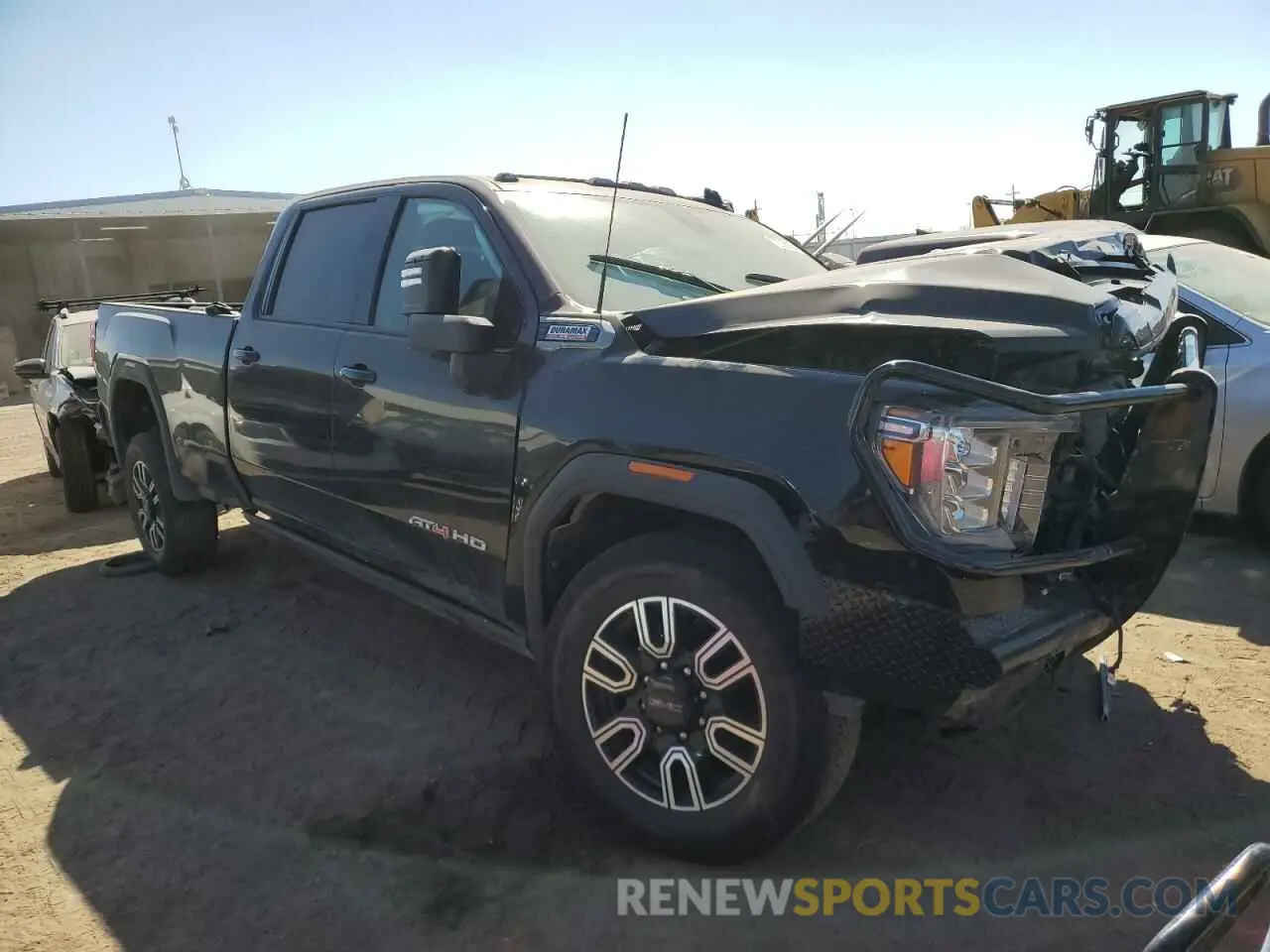 4 fotografías del automóvil dañado 1GT49VEY1PF260918 GMC SIERRA 2023