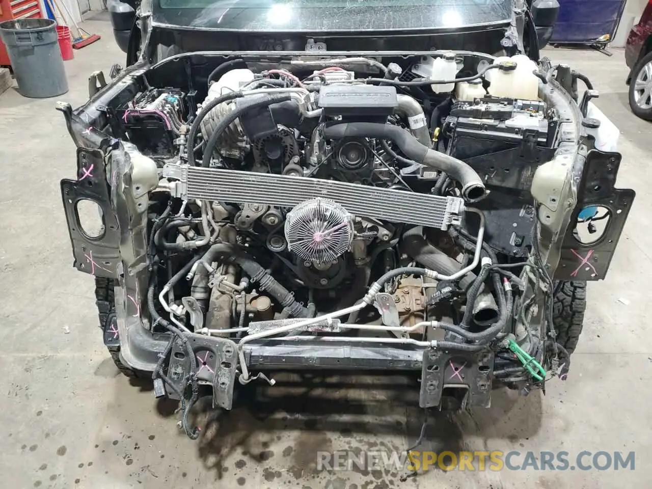 11 fotografías del automóvil dañado 1GT49VEY4PF154771 GMC SIERRA 2023