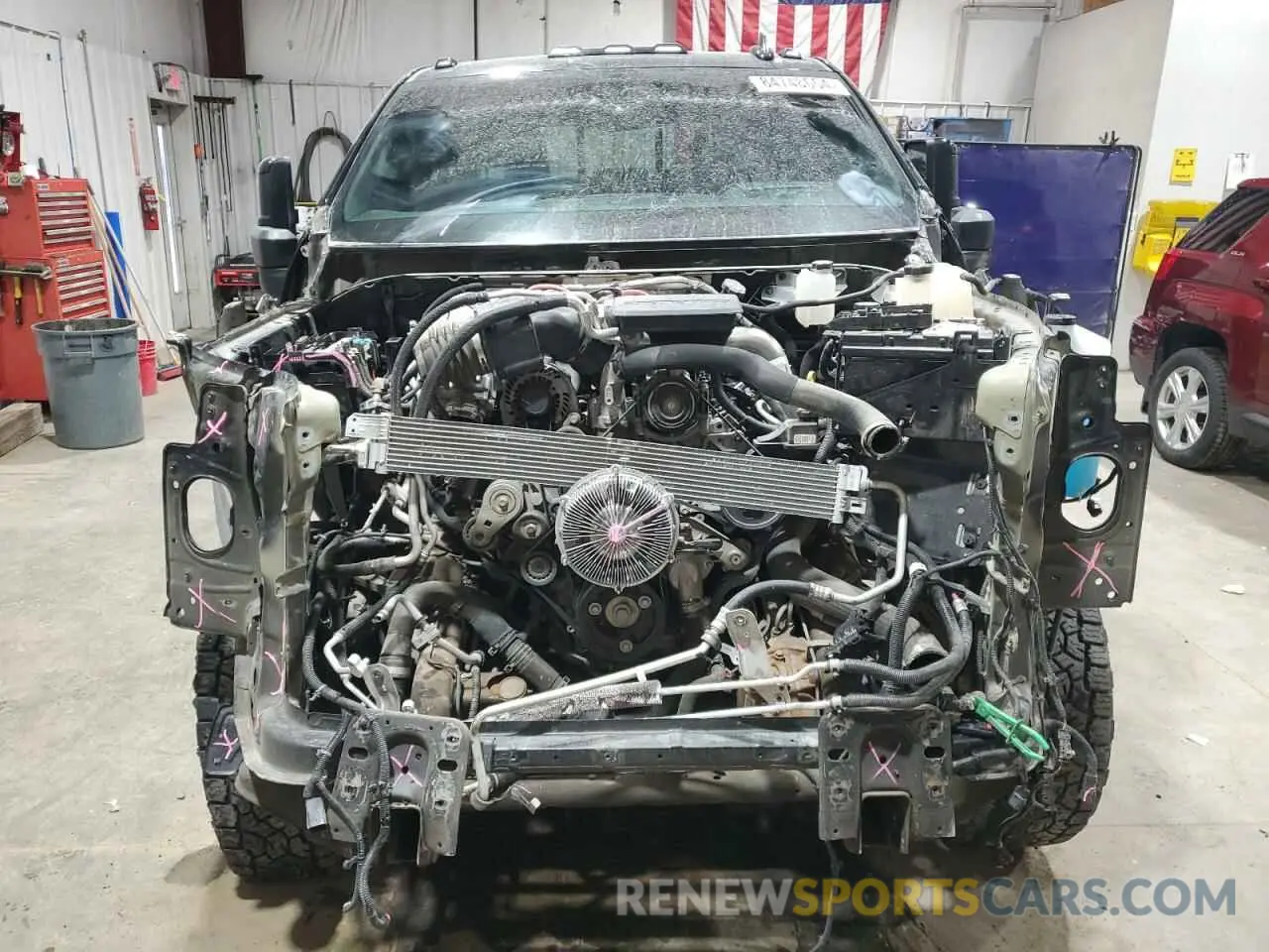 5 fotografías del automóvil dañado 1GT49VEY4PF154771 GMC SIERRA 2023